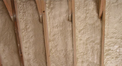 closed-cell spray foam for Montpelier applications